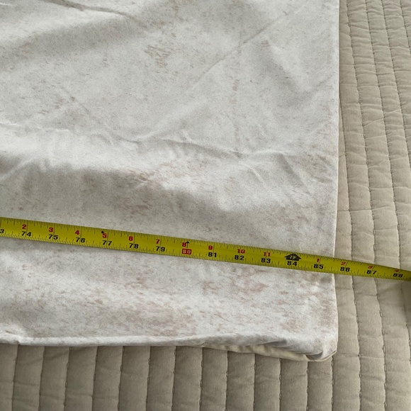 Hello Gorgeous Heart Print Duvet Cover Queen Sz Gold Zip Up Glam Girly Vibe Boho - Picture 6 of 6